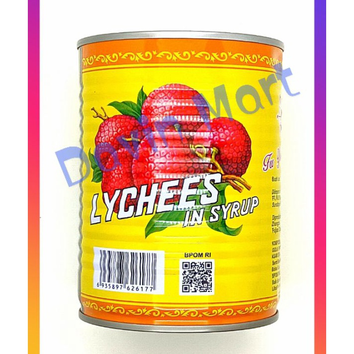 

CSWJ3834 ✓ Leci Lychee FYF kalengan, buah Leci dalam sirup 567 gram