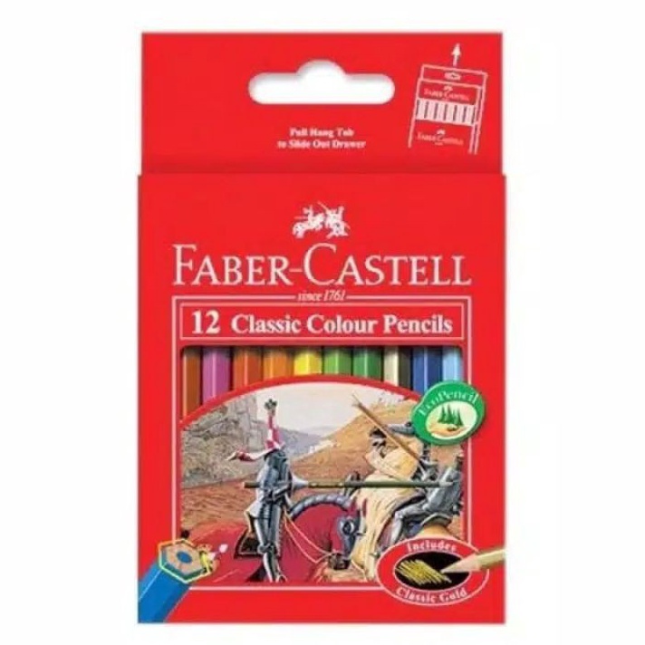 

Sale Faber Castell Pensil Warna Classic 12 Pendek