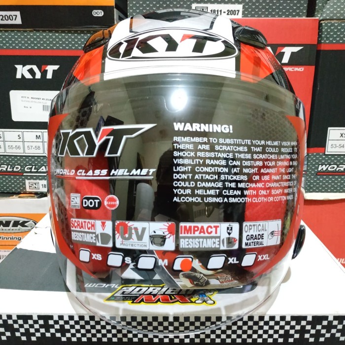 HELM KYT DJ MARU MOTIF 15 BLACK RED HELM KYT DJMARU MOTIF MURAH ORI