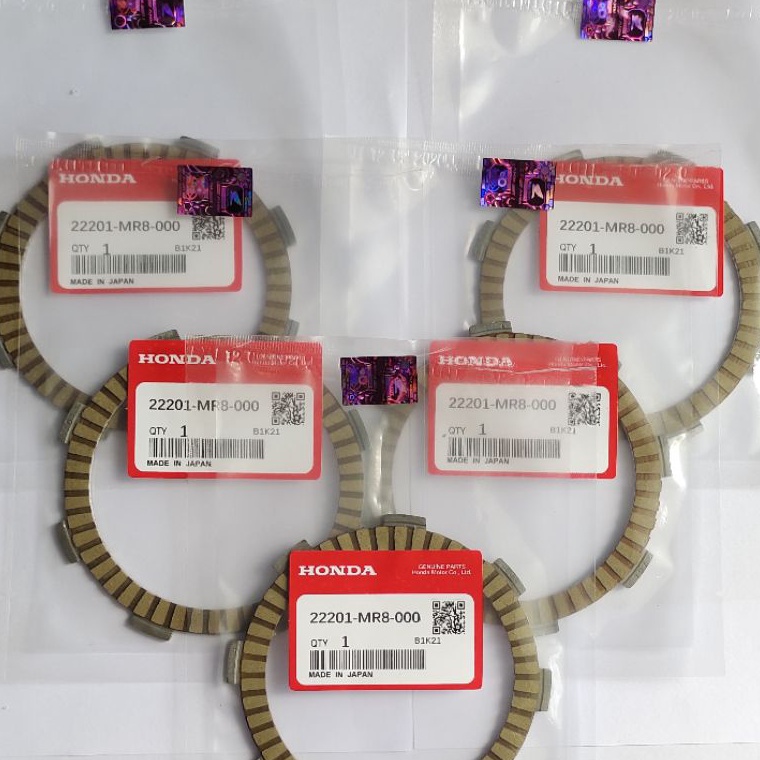MURAH MERIAH 22201-MR8-000 Kampas Kopling Disk Clutch Friction Megapro Monoshock Verza CRF 150 Tiger