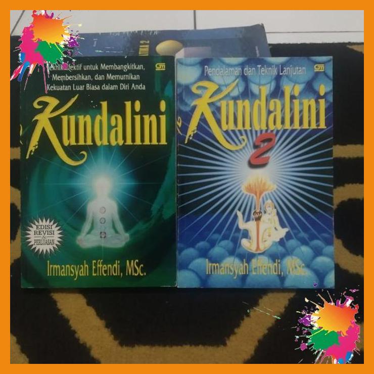 

buku ori kundalini 1 set jilid 1 dan jilid 2. irwansyah effendi. msc. [nrb]