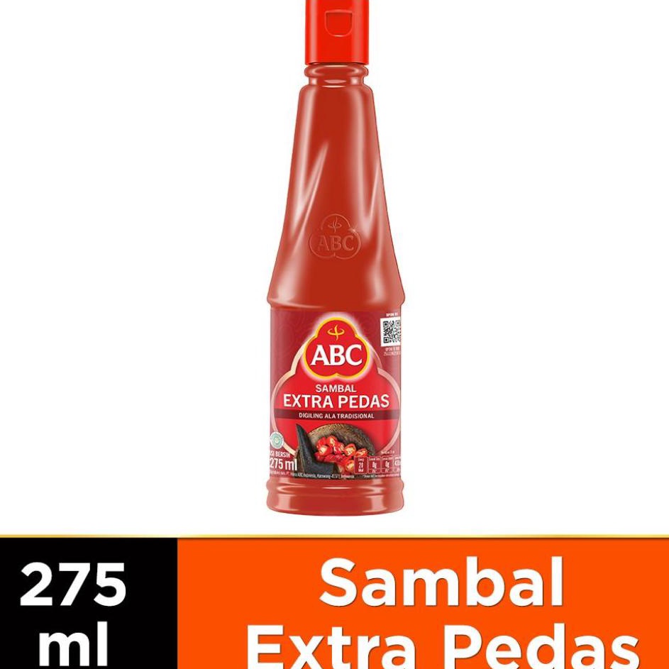 

Mau ABC Saus Sambal Extra Pedas 275 mL