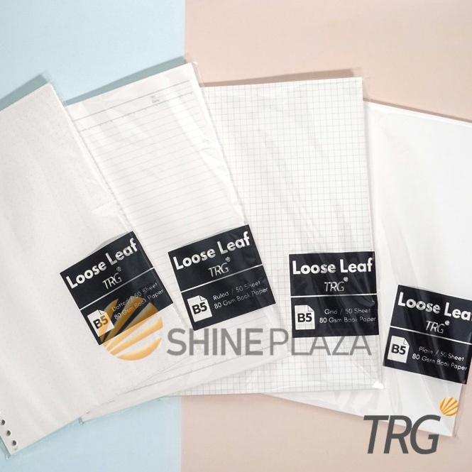 

8.8 STOK READY Isi Loose Leaf B5 TRG - Refill Binder Paper B5 Bookpaper Dotted Grid Plain Ruled TRG