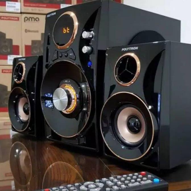 POLITRON PMA9310 Multimedia Audio Speaker Portabel Bluetooth/AUX/USB