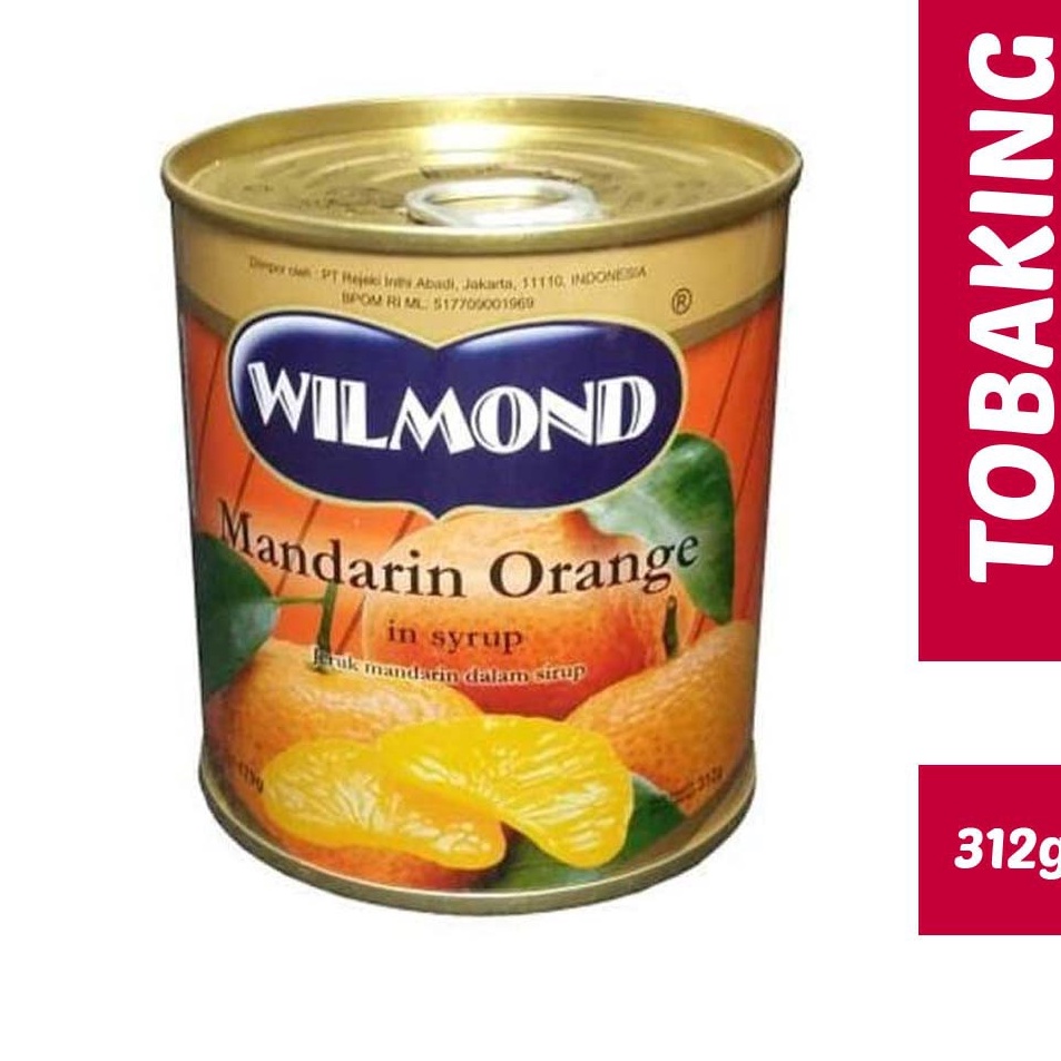 

Toko SpesialN3z3Y Wilmond Mandarin Orange in Syrup 312gr / Buah Jeruk Mandarin Kaleng