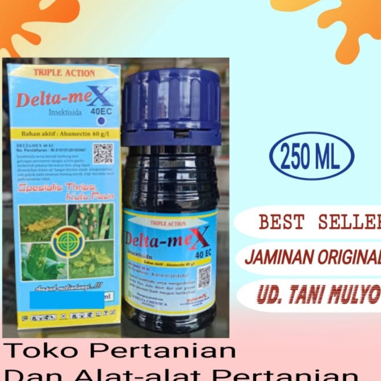 Star 1.1 INSEKTISIDA DELTAMEX 40 EC 250 ML BENING(AGRIMEC/DEMOLISH) BOTOL BIRU