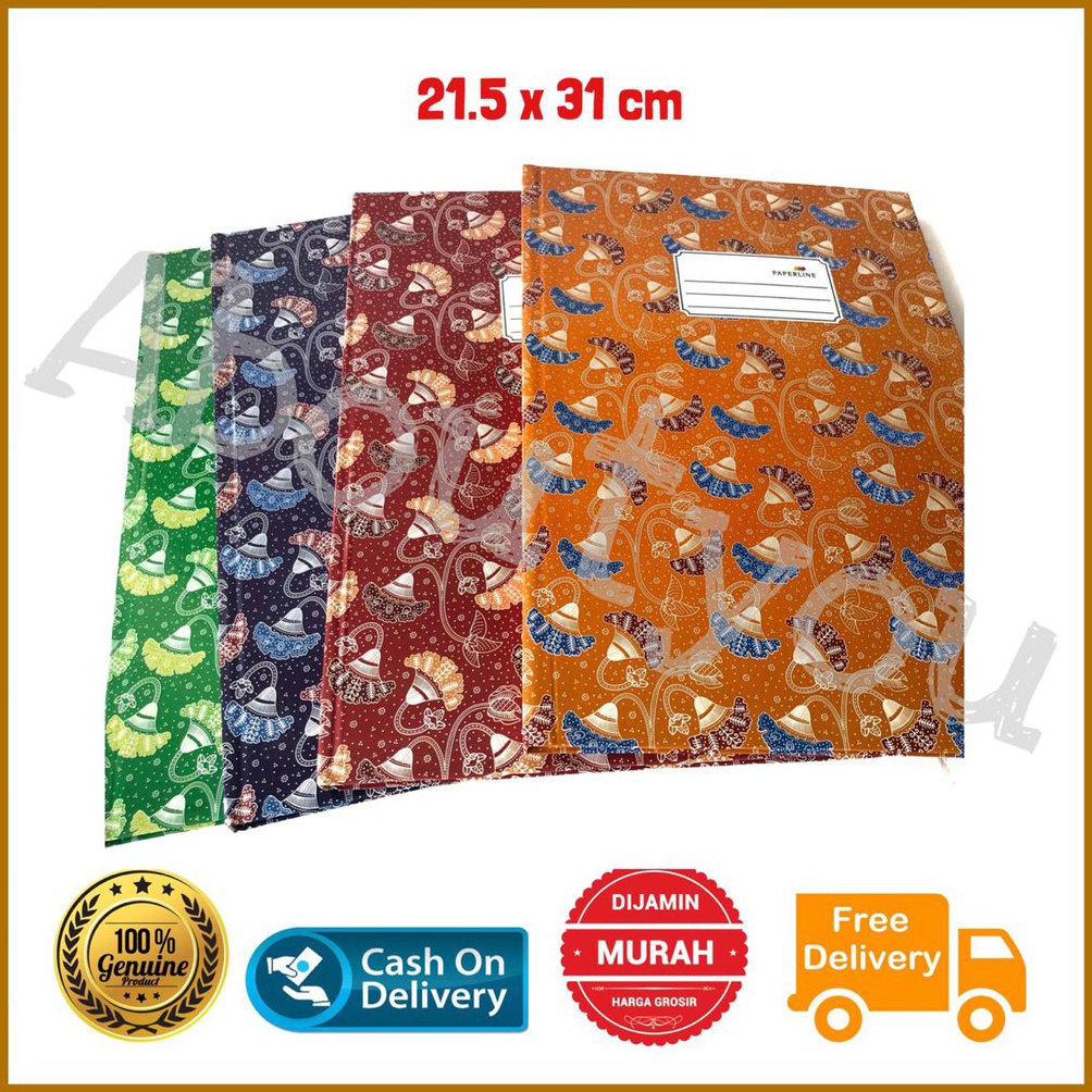 

12.12 Promo Brand Buku BESAR Folio 100 lembar Buku AKUNTANSI accounting Hardcover Murah