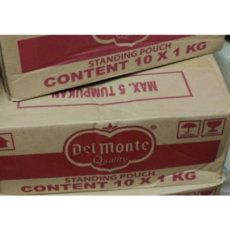 

Del Monte Saus Sambal Kemasan Refill 1 kg (Dus)