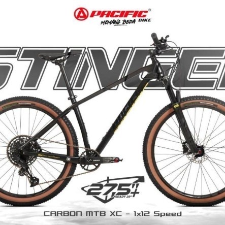 Sepeda Mtb Pacific Stinger 9.0 Carbon Uk 27,5 $12