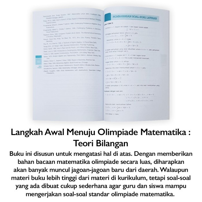 HOT SALE BUKU LANGKAH AWAL MENUJU OLIMPIADE MATEMATIKA SMA WONO SETYA ERLANGGA TERMURAH