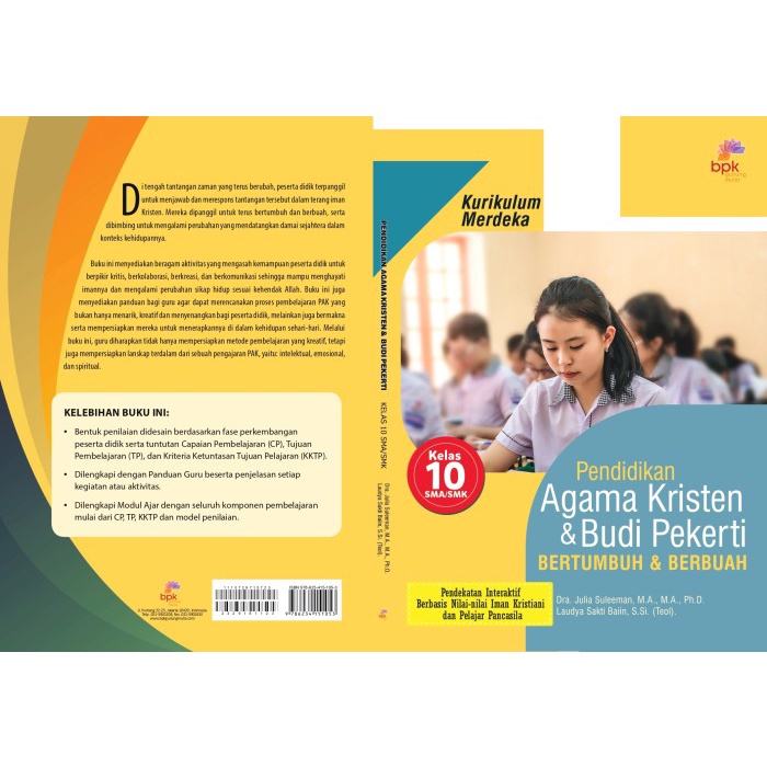 HOT SALE BUKU AGAMA KRISTEN KELAS 10 KURIKULUM MERDEKA BPK GUNUNG MULIA TERBARU