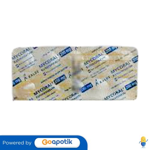 MYCORAL 200 MG BLISTER 10 TABLET