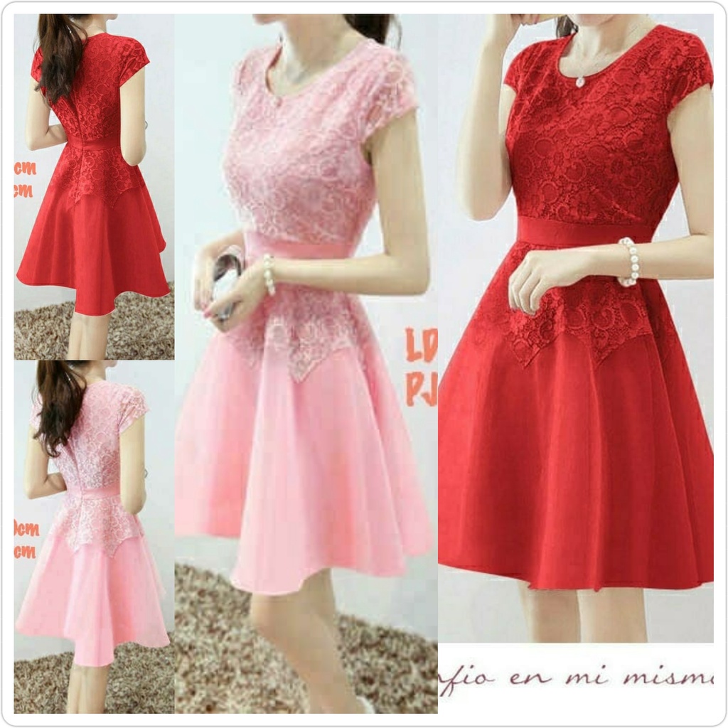 Dress Wanita Terbaru 2023 Korean Style Viral Kondangan Elegan Gaun Perempuan Wedding Pasangan Simple