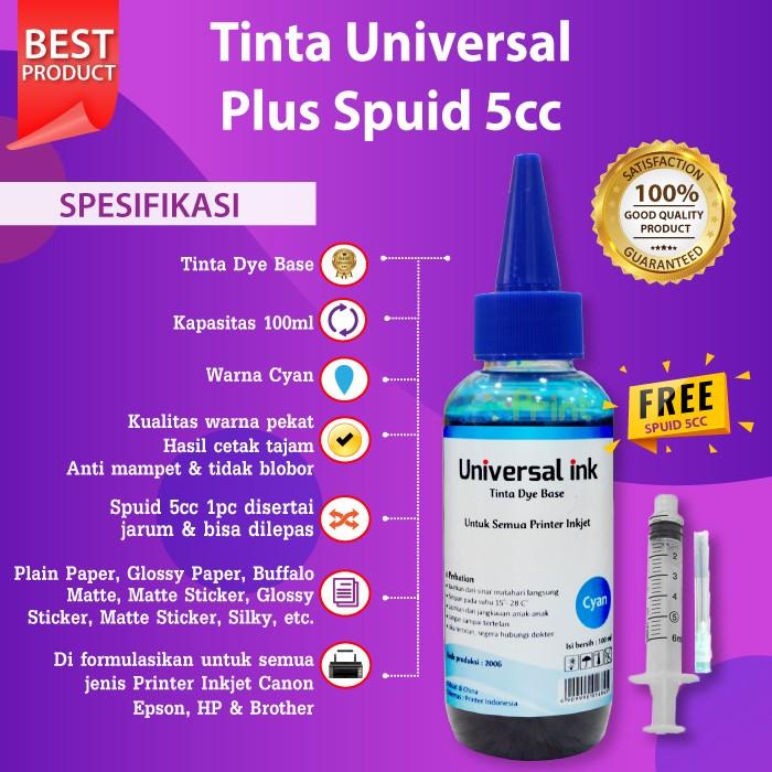 

TINTA 100ML REFILL PRINTER CANON IP2770 IP2870 MG2570S TS307 TR4570S