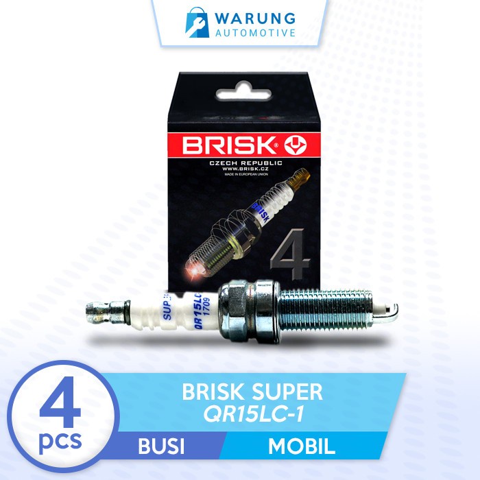 Busi Mobil Suzuki Ignis Brisk Super Qr15Lc-1 Kode It011