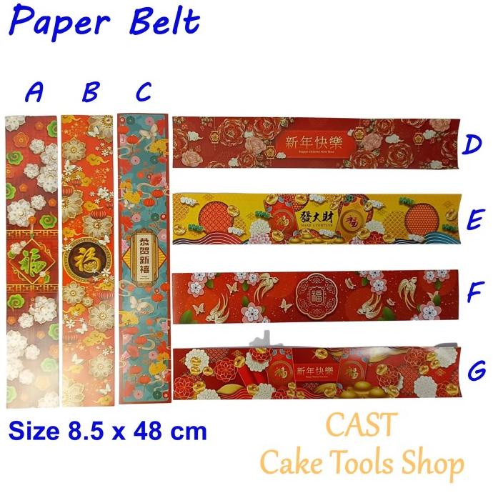 

populer] Paper Belt Imlek Hiasan Hampers Parcel Chinese New Year Sin Cia