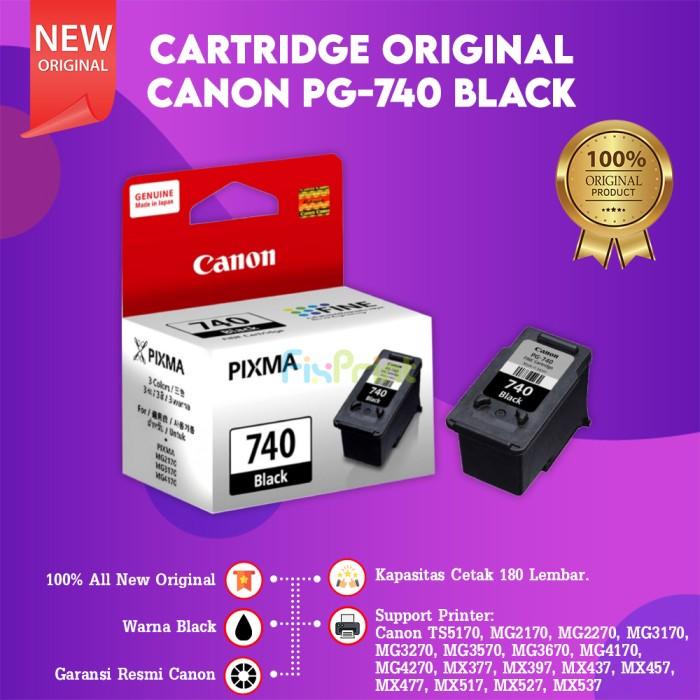 

CARTRIDGE TINTA CANON PG740 PG-740 PRINTER MG3170 MG3270 MG3570 MG3670
