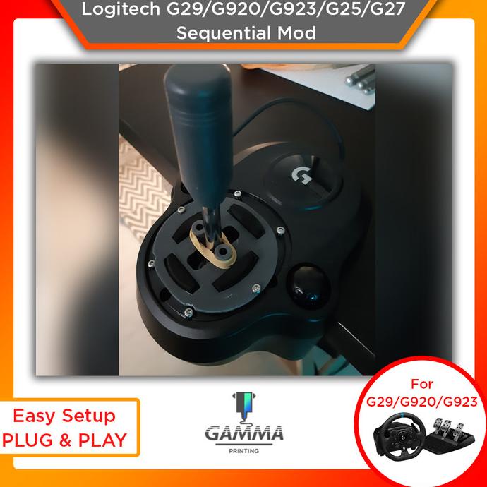 Logitech G29 G920 G923 Sequential Gear Shifter Mod For Rally / Drift