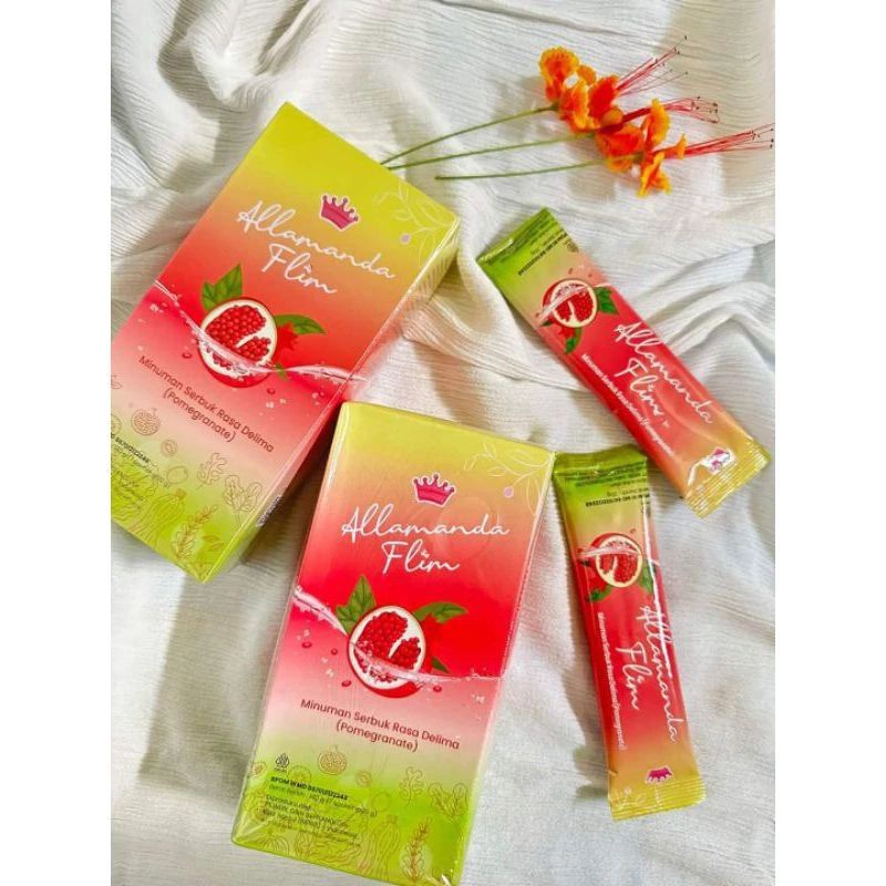 

Allamanda Flim Minuman Serbuk rasa Delima ( pomegranate)