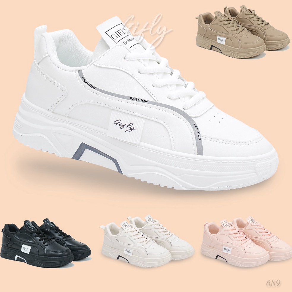 RECOMENDED GIFLY Delian Sepatu Sneakers Wanita 689