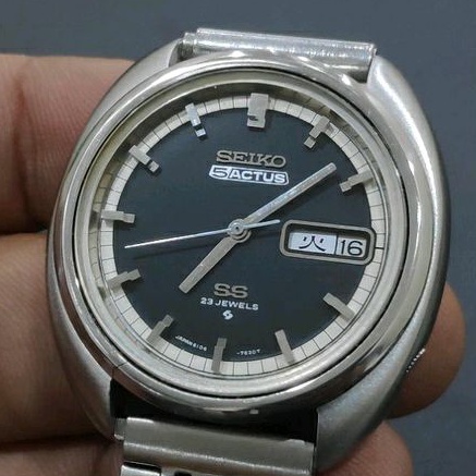 SEIKO 5 ACTUS SS 23J JDM REF. 6106-7470 Circa 1971