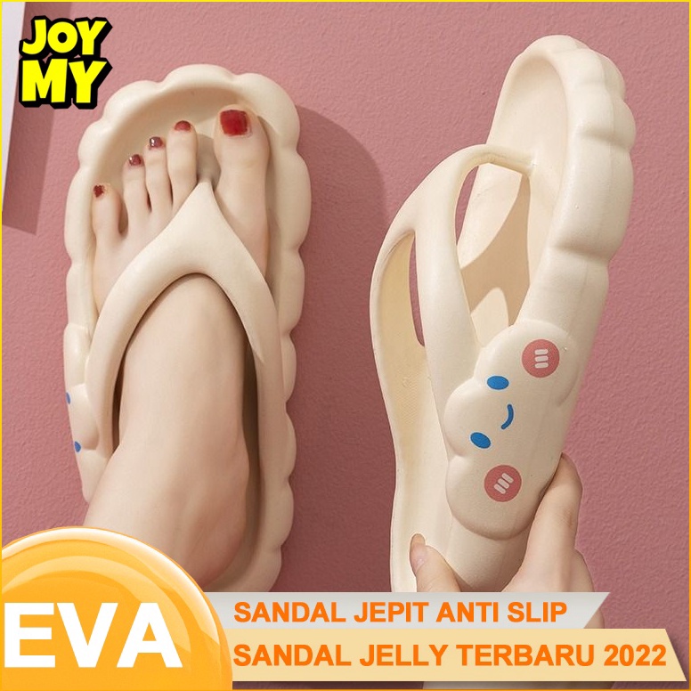 SALE Sandal jepit wanita import korea terbaru 2022 Sepatu sandal jepit jelly EVA Sandal Jepit Wanita