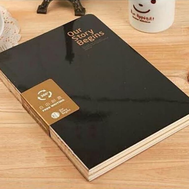 

TERBAIK Our Story Begins Sketchbook Jilid Jahit A6 /A5 White Kraft 2 Side