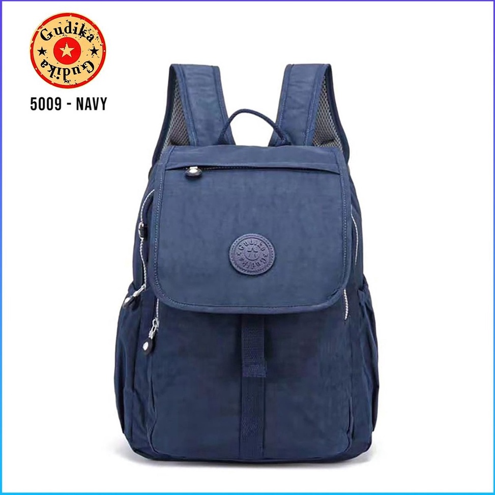 ready.. GUDIKA 5009 Original Import - Tas Ransel Laptop Wanita Kekinian Terbaru Bahan Nilon Waterpro