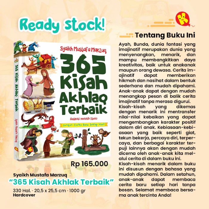 

365 Kisah Akhlaq Terbaik