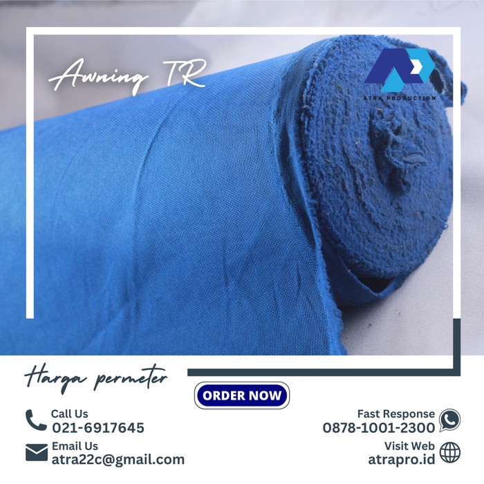 KAIN AWNING CANOPY BAHAN TR PERMETER