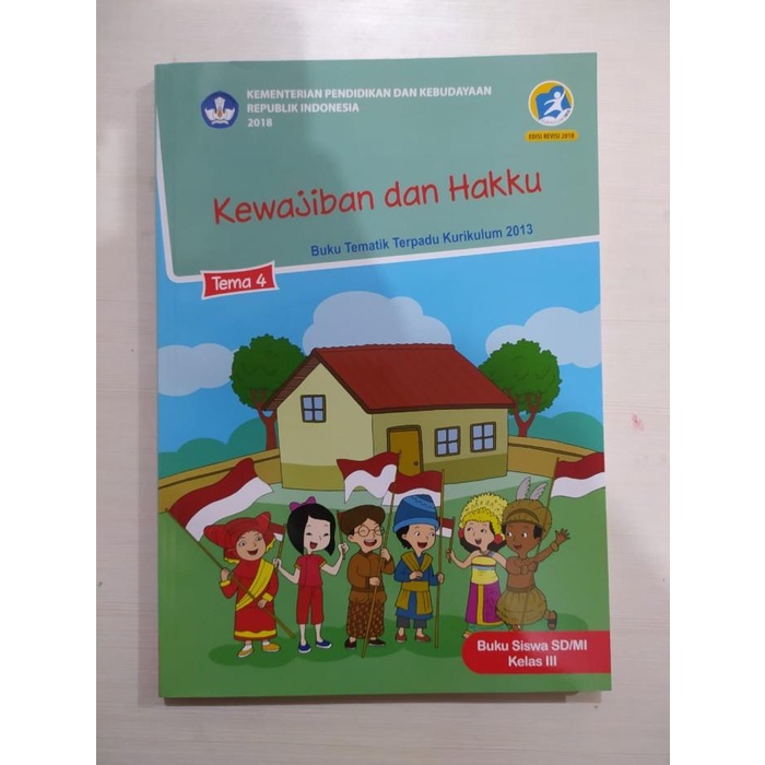 

Buku Tematik Dikbud Kelas 3 Tema 4 dan 5 Kurikulum 2013 Revisi 2018 Best Seller