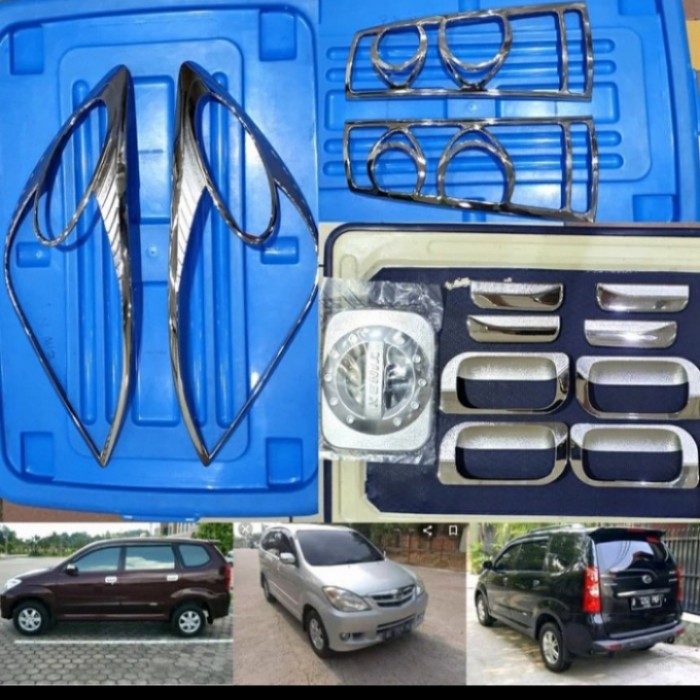 ✅Ready Paket Garnish Outer Cover Handle Tank Cover Avanza 2009-2011 Diskon