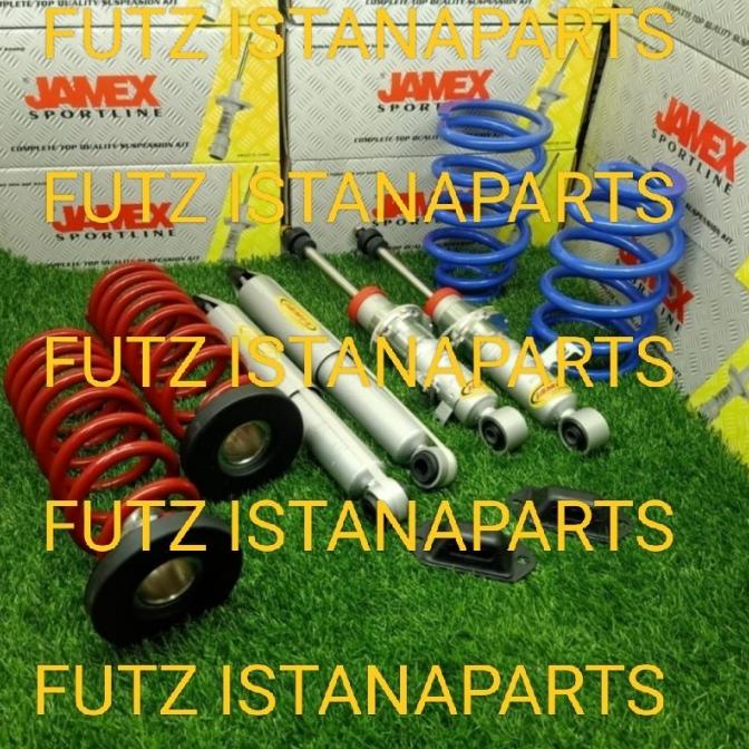 PAKET SHOCK BREAKER JAMEX COILOVER INNOVA DEPAN + BEKAKANG