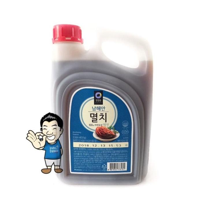 

Chung Jung One Daesang Anchovy Sauce- Kecap Ikan Teri 3 Kg