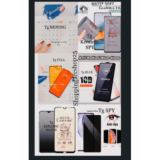 TG  REALME C15 ANTI GORES / TEMPERED GLASS FULL HD REALME