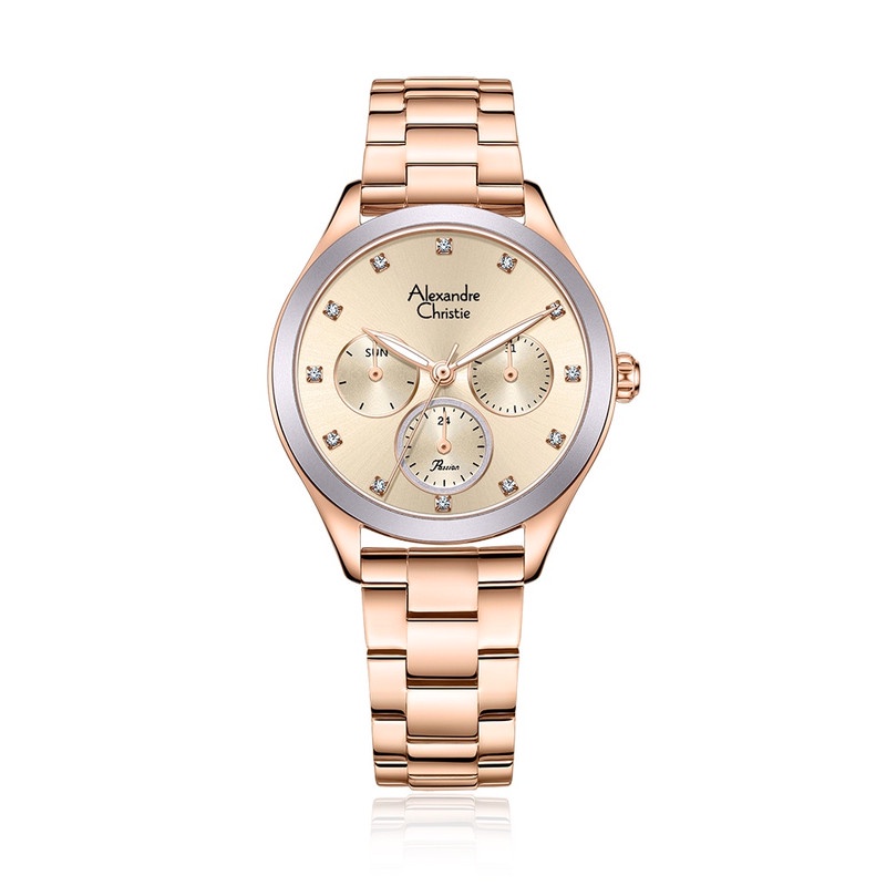 ALEXANDRE CHRISTIE WANITA 2A93 rose ring ungu