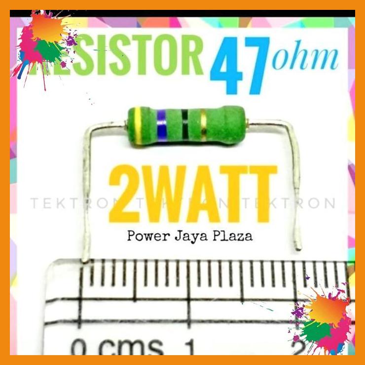 resistor 47ohm 2w r 2w 47ohm [pjp]