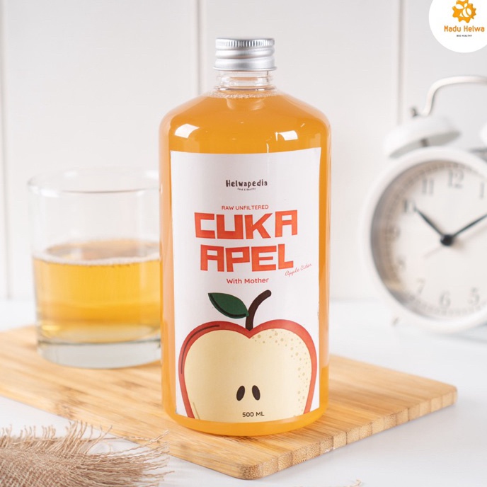 

12.12 Cuka Apel / Apple Cider With The Mother By Madu helwa gas !!