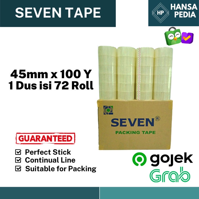 

Lakban Bening 45 mm x 100 Yard GOSEND