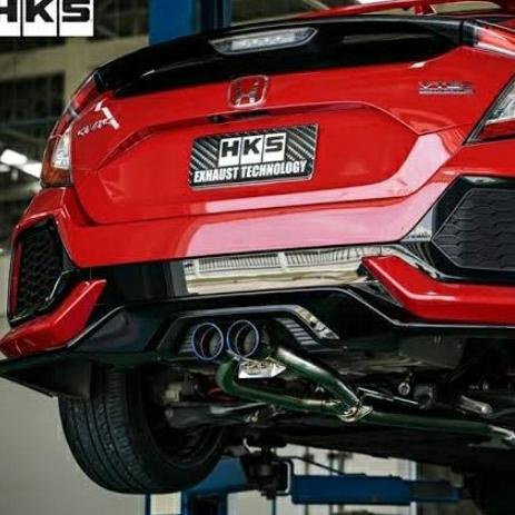 HKS Racing Muffler - Honda Civic Turbo Hatch FK4 FK7