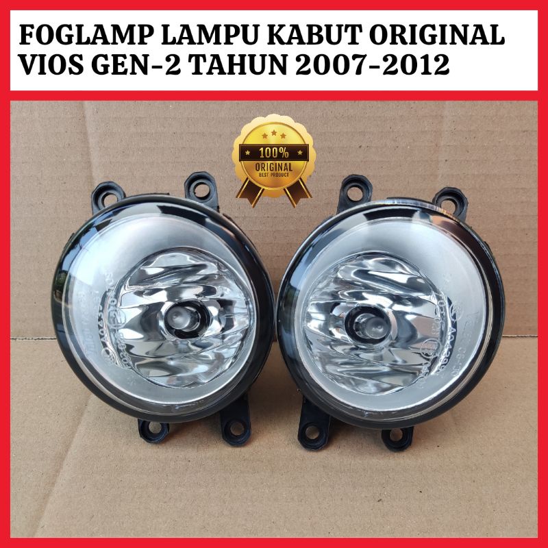 Foglamp Vios Gen 2 Tahun 2007-2012 Foglamp Lampu Kabut Original Valeo