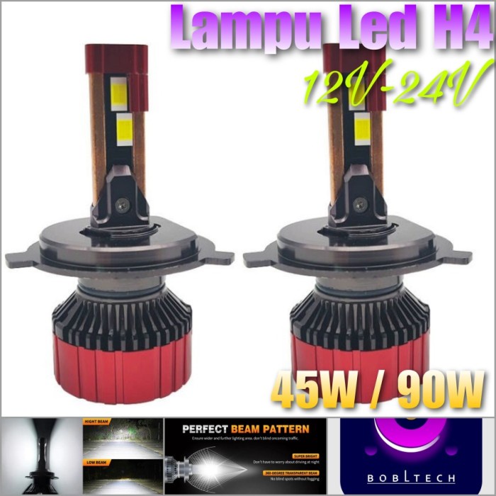 [Baru] Bobltech Lampu Mobil Led Tx A3 H4 20000Lm Terbaru
