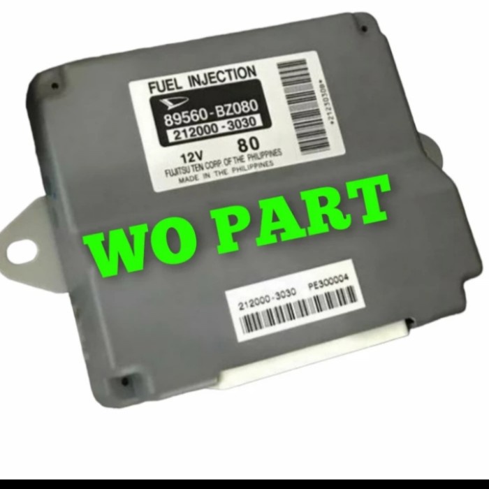 [Baru] Ecu Komputer Xenia 1.0 1000Cc Non Vvti 2003/2006 Bisa Sameday