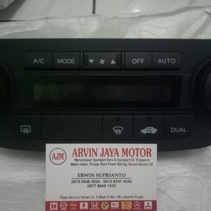 ✨Termurah Control Panel Ac Honda Crv 2400 Cc Terbatas