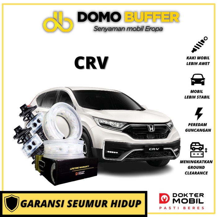 ✨Termurah Domo Buffer Crv - 1 Box 2 Pcs  Spring Buffer Dokter Mobil Terbaik Bisa Sameday