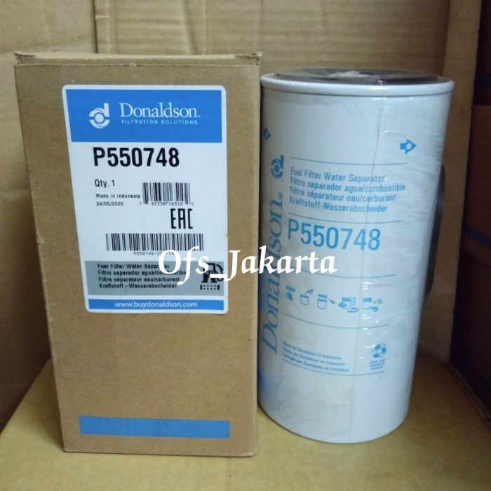 [COD] Water Sparator Caterpilar P550748/P551746 Donaldson Berkualitas