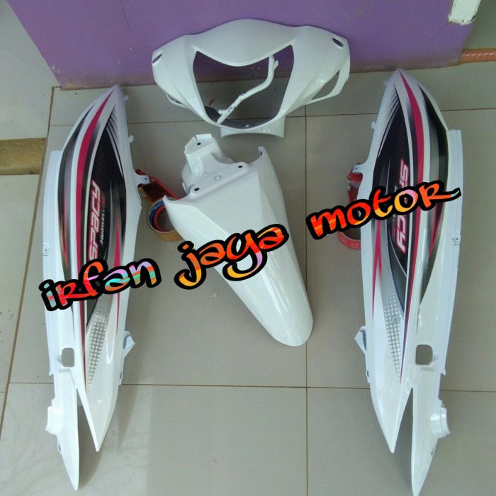✨New Ori Cover Body Honda Spacy Putih Plus Striping Limited