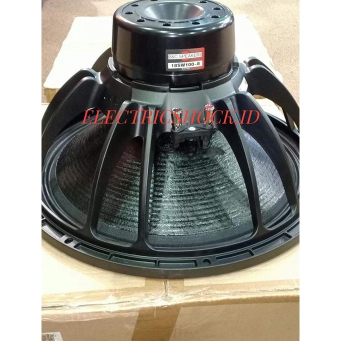 SPEAKER KOMPONEN B&C 18SW100 / BNC 18 SW 100 GRADE A SUB NEO