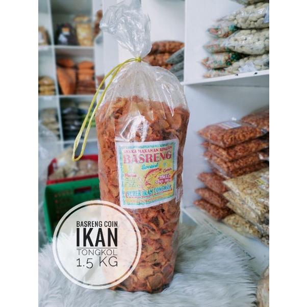 

Basreng koin pedas, 1.5 kg