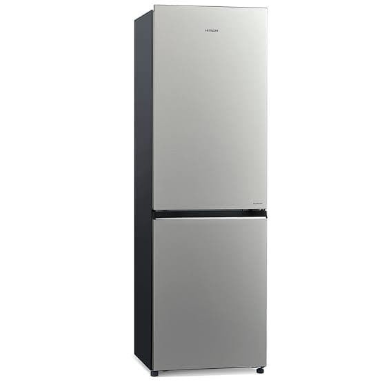 ✨Ready Kulkas 2 Pintu Bottom Freezer Stylish Hitachi R-B41Pgd6 Pwh Diskon